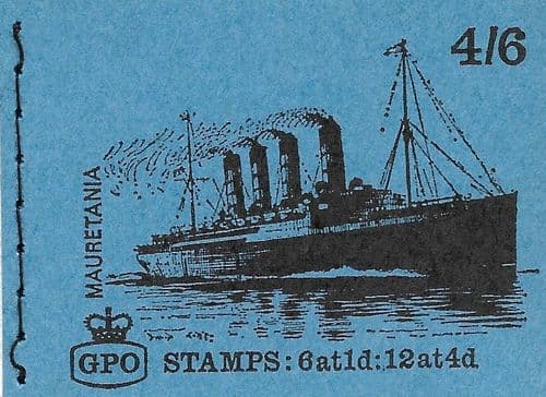 LP55 January 1970 4s6d Machin Pre-Decimal Stitched Stamp Booklet