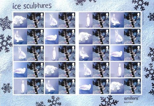 LS15 2003 2nd Class Ice Scupltures (Smilers Sheet)