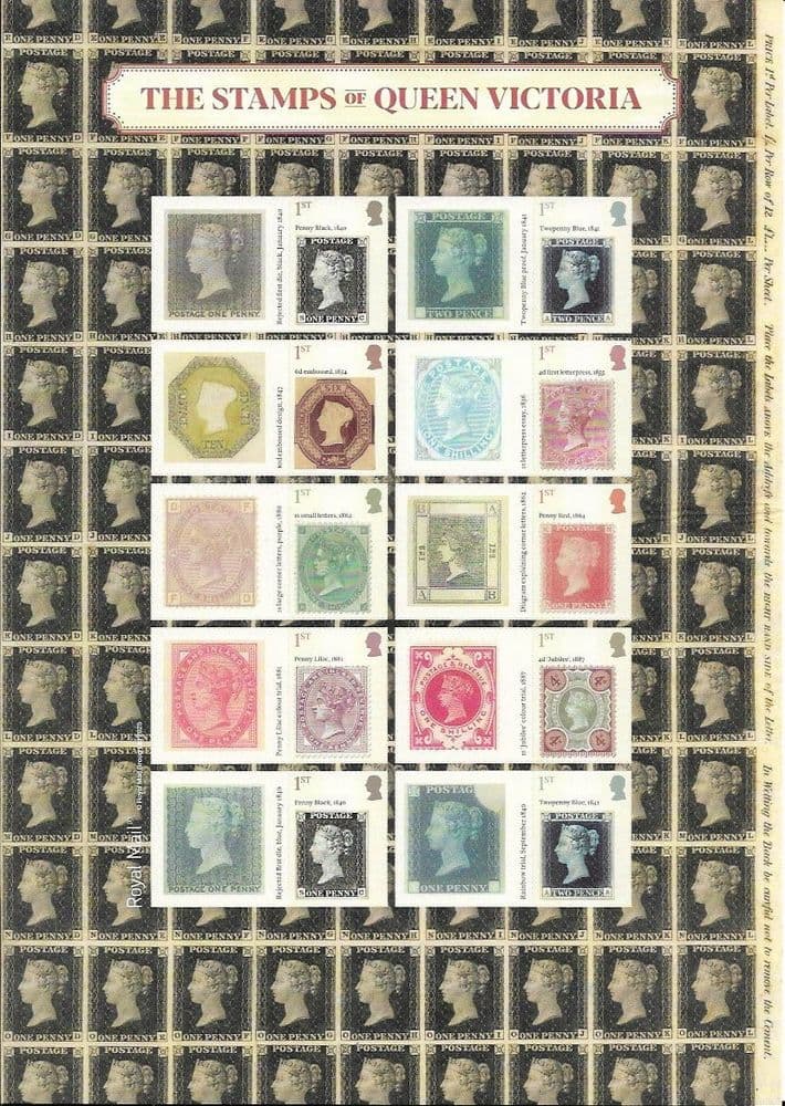 LS178 2025 The Stamps of Queen Victoria (Smilers Sheet)