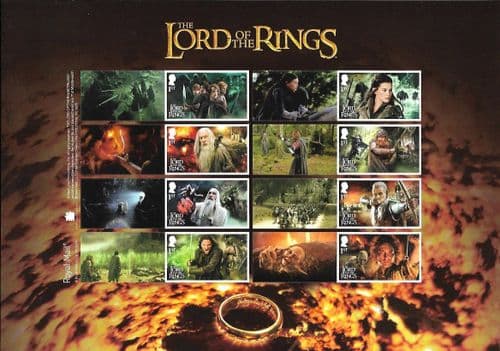 LS182 2026 Lord of the Rings (Smilers Sheet)