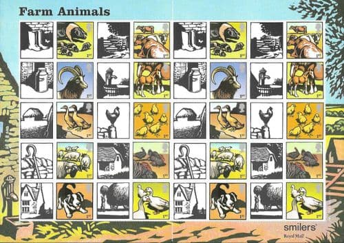 LS22 2005 Farm Animals (Smilers Sheet)