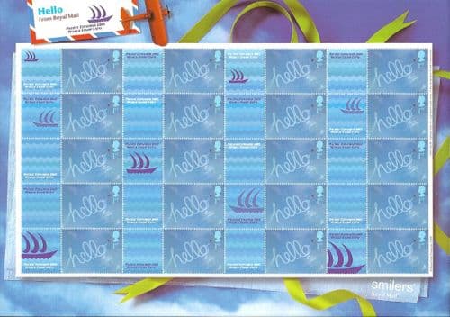 LS24 2005 Pacific Explorer World Stamp Expo (Smilers Sheet)