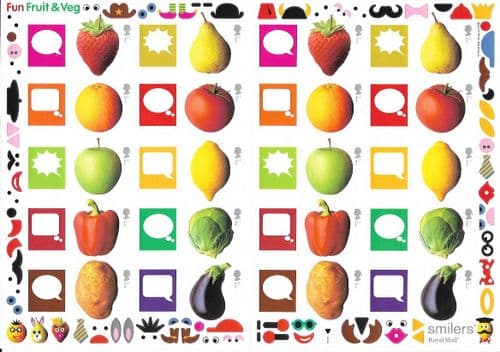 LS29 2006 Fruit and Veg (Smilers Sheet)