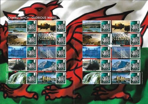 LS37 2007 Glorious Wales (Smilers Sheet)