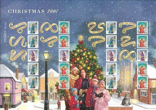 LS42 2007 Christmas (Smilers Sheet)