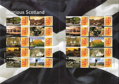 LS44 2007 Glorious Scotland (Smilers Sheet)