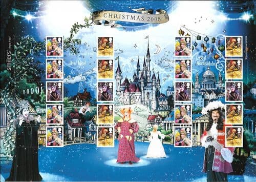 LS54 2008 Christmas (Smilers Sheet)