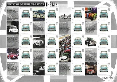 LS56 2009 Design Classics - Mini (Smilers Sheet)