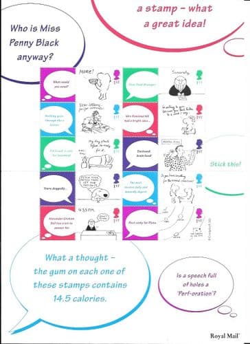 LS6 2001 Cartoons (Smilers Sheet)