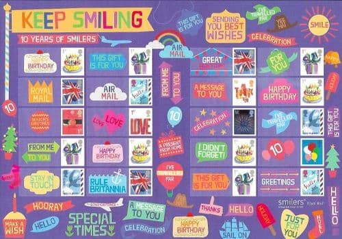 LS73 2010 Keep Smiling (Smilers Sheet)