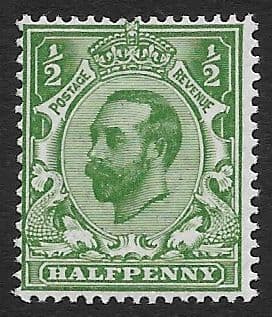 N1 (1) ½d Green Crown Watermark Die 1a Type N1 Unmounted Mint