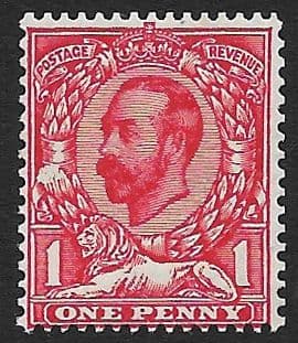 N10 (4) 1d Deep Bright Scarlet Simple Cypher Watermark Die Ib Type N3 Unmounted Mint