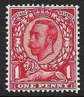 N11 (3) 1d Deep Bright Scarlet Crown Watermark Die II Type N4 Unmounted Mint