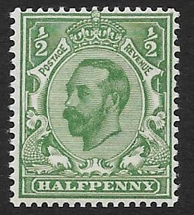 N2 (8) ½d Bluish Green Crown Watermark Die 1b Type N1 Unmounted Mint