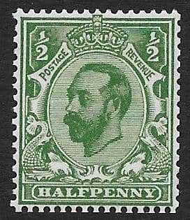 N3 (3) ½d Deep Green Simple Cypher Watermark Die 1b Type N1 Unmounted Mint