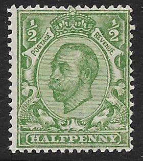 N6 (2) ½d Pale Green Multiple Cypher Watermark Die II Type N2 Unmounted Mint