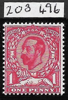 N7 (-) 1d Paper Trial on Thick Chalk Surface Paper Without Watermark Die Ia Type N3 Unmounted Mint