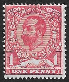 N7 (5) 1d Pale Carmine Crown Watermark Die Ia Type N3 Unmounted Mint