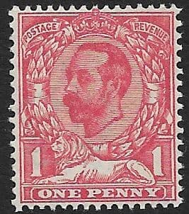 N7 (6) 1d Rose Pink Crown Watermark Die Ia Type N3 Unmounted Mint