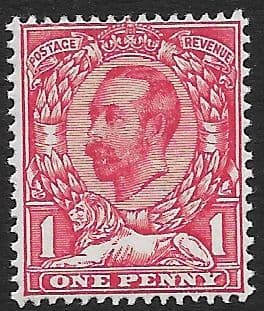 N8 (1) 1d Carmine Crown Watermark Die Ib Type N3 Unmounted Mint