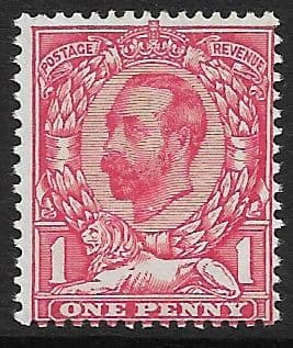 N8 (2) 1d Pale Carmine Crown Watermark Die Ib Type N3 Unmounted Mint