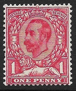 N8 (3) 1d Deep Carmine Crown Watermark Die Ib Type N3 Unmounted Mint