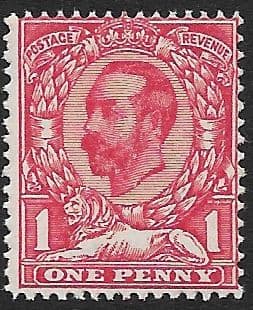 N8 (6) 1d Carmine Red Crown Watermark Die Ib Type N3 Unmounted Mint