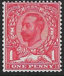 N9 (4) 1d Aniline Scarlet Crown Watermark Die Ib Type N3 Unmounted Mint