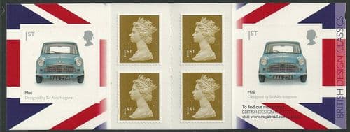 PM17 2009 British Design Classics (Issue 2) Mini Car (Self Adhesive Stamp Booklets)