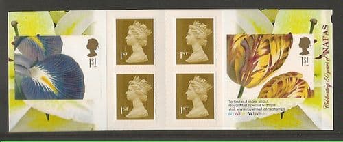 PM18 2009 NAFAS Flowers (Self Adhesive Stamp Booklets)