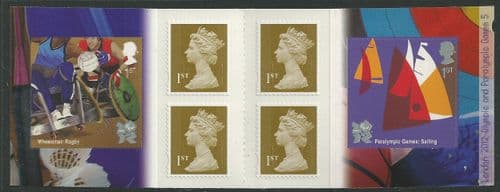 PM30 2011 Olympic and Paralympic Games (Issue 5) (Self Adhesive Stamp Booklets)