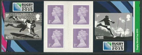 PM49 2015 Rugby World Cup (Self Adhesive Stamp Booklets)