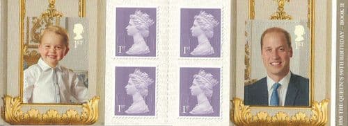 PM51 2016 Queens 90th Birthday Book 2 (Self Adhesive Stamp Booklets)