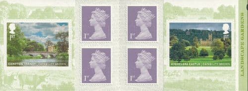 PM53 2016 Landscape Gardens (Self Adhesive Stamp Booklets)