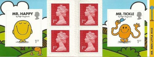 PM54 2016 Mr Men (Self Adhesive Stamp Booklets)