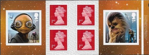 PM57 2017 Star Wars (Maz Kanata & Chewbacca) (Self Adhesive Stamp Booklets)