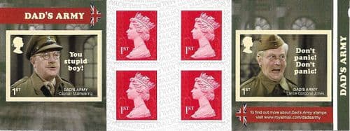 PM61 2018 Dad's Army (Self Adhesive Stamp Booklets)