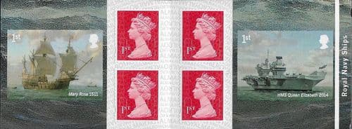 PM69 2019 Royal Navy Ships (Self Adhesive Stamp Booklets)
