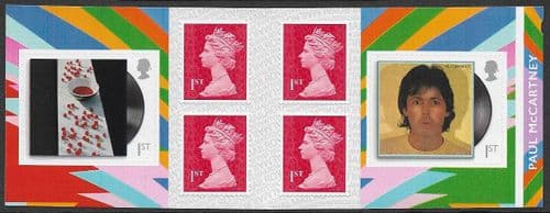 PM79 2021 Paul McCartney (Self Adhesive Stamp Booklets)