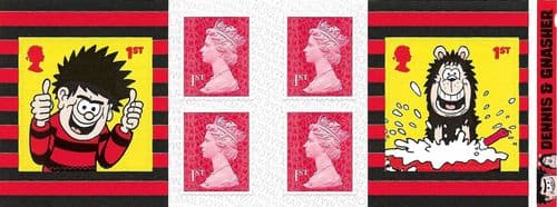 PM80 2021 Dennis & Gnasher (Self Adhesive Stamp Booklets)