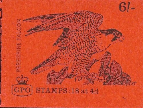 QP40 August 1968 6/- Machin Pre-Decimal Stitched Stamp Booklet