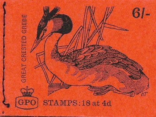 QP44 December 1968 6/- Machin Pre-Decimal Stitched Stamp Booklet