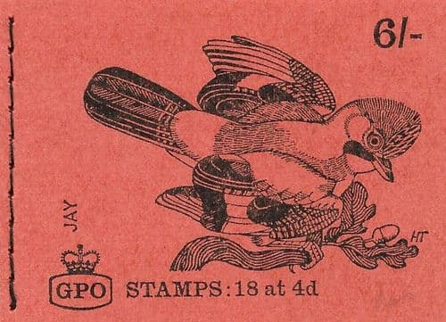 QP47d March 1969 (GUM GPP) 6/- Machin Pre-Decimal Stitched Stamp Booklet