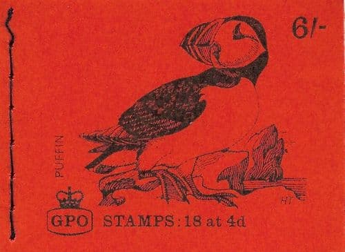 QP49 July 1969 6/- Machin Pre-Decimal Stitched Stamp Booklet