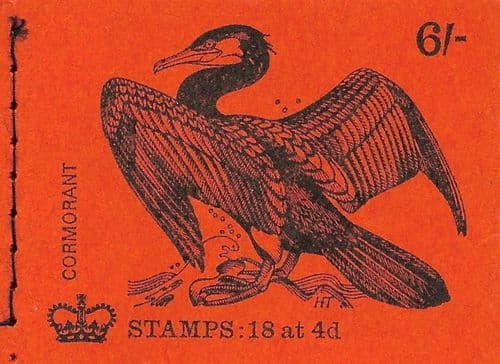 QP52 January 1970 6/- Machin Pre-Decimal Stitched Stamp Booklet