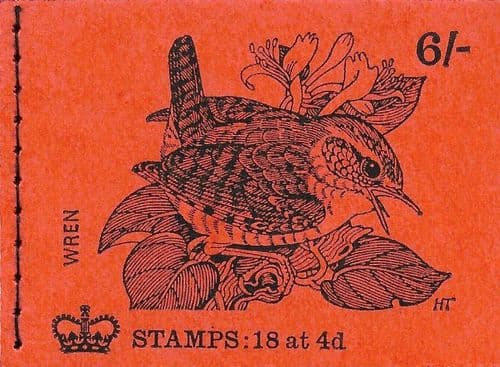QP53 April 1970 6/- Machin Pre-Decimal Stitched Stamp Booklet