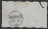 SG137 £5 Orange Stamp C-M Glasgow cds
