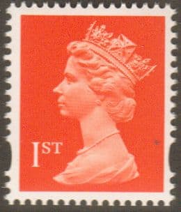 SG1666 1st Class Orange NVI Machin Stamp PCP