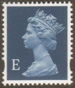 SG1669 "E" Europe Rate NVI Machin Stamp De La Rue