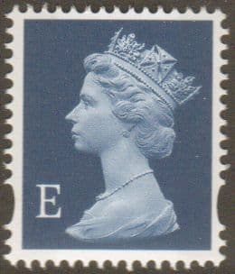 SG1669 "E" Europe Rate NVI Machin Stamp Enschede